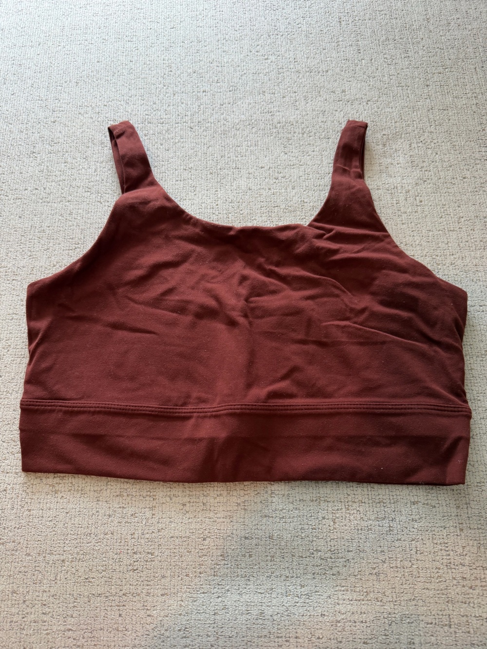 Nike Dri-FIT Scoop Sports Bra in Dusty Rose